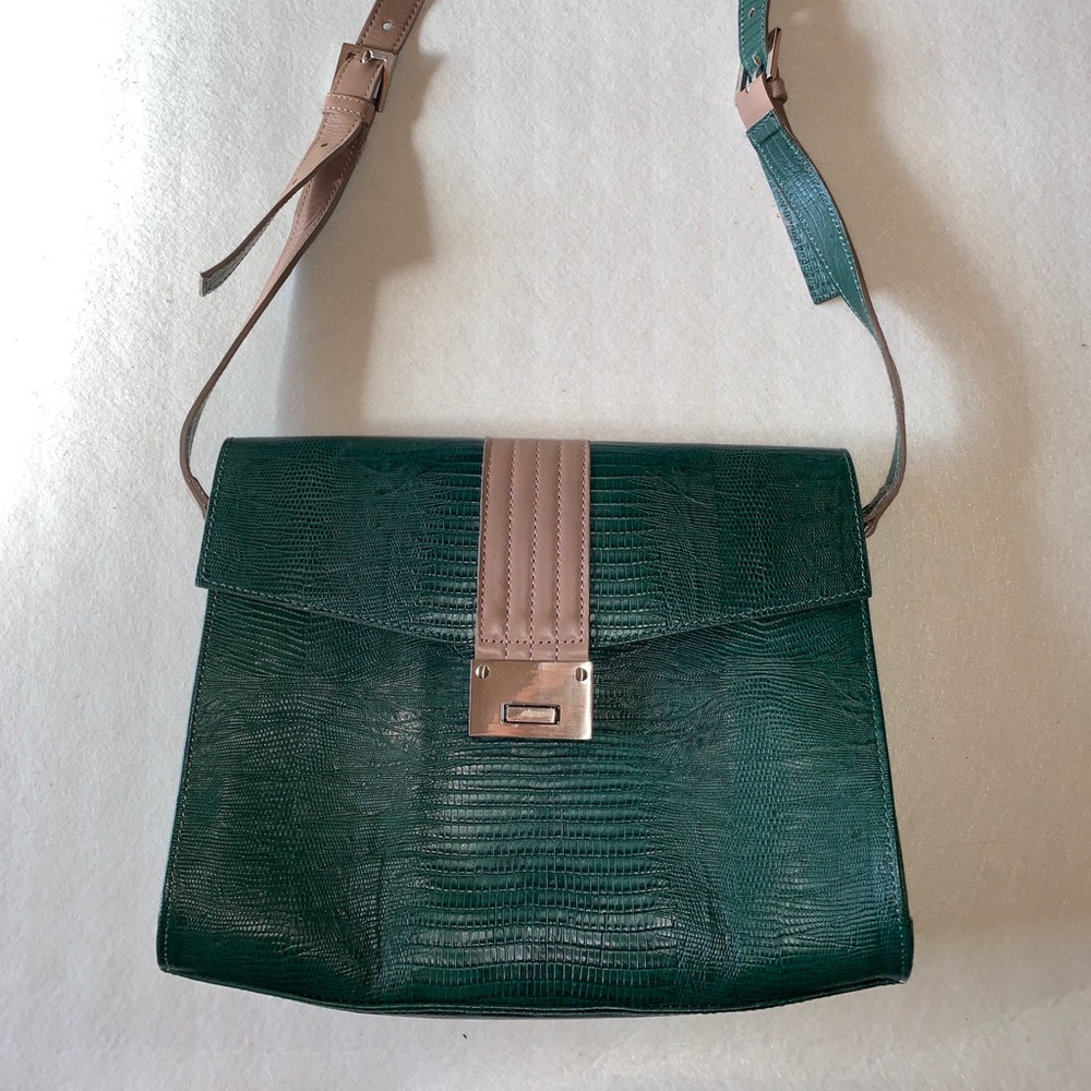 Prune cool shoulder bag